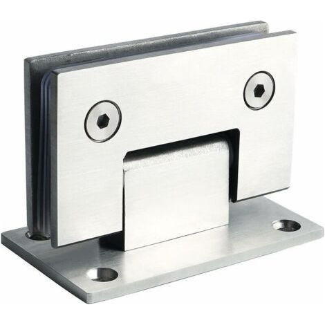 Charnières Porte Douche Verre 180 Degrés Acier Inoxydable 304 Support Vitre 6 12 Mm