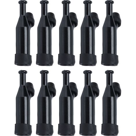Lot de 10 bouchons haute pression 168F noirs en ABS de qualité pour GX160 génératrice essence montage facile durable (1/5)