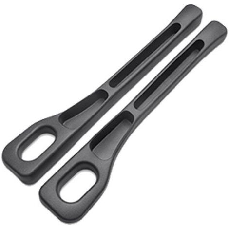 Lot de 2 bouchons de fente pour siège de voiture, noir, bande anti-fuite, remplissage d'espace entre les sièges, pour remplir les coutures latérales du siège-ARCAN (1/5)
