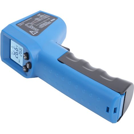 Thermomètre à Infrarouge Portable Professionnel -50°C à 550°C avec Écran LCD (1/5)