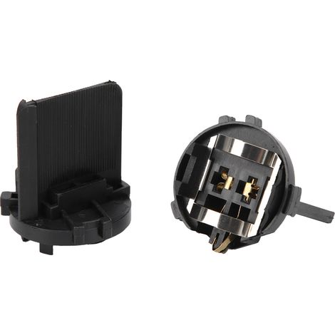 Paire de douilles pour ampoules H7 de feux arrière, adaptateur de montage pour feux arrière de voiture, accessoire de remplacement (1/5)