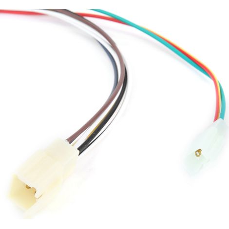 Câble de mise à niveau audio pour voiture à trois conducteurs de 6,35 mm d'épaisseur (bleu) (1/5)