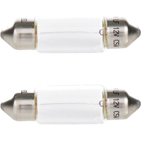 Pack de 2 Ampoules BOSCH 1987301004 C5W Pure Light 12V 5W (1/2)