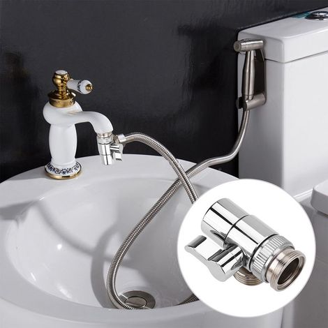 Adaptateur robinet M24 – Connecte lavabo ou évier à tuyau – Raccord universel – Pour cuisine ou salle de bain (1/5)