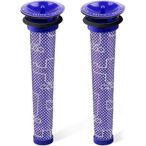 Lot de 2 préfiltres de rechange pour filtre d'aspirateur V6 V7 V8 DC59 DC58. Remplace la pièce 965661 01. (1/5)