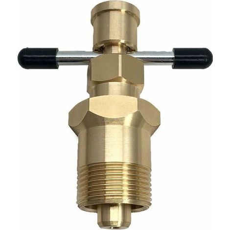 Extracteur d'olive de 15 mm et 22 mm, outil de retrait de raccords de tuyaux en cuivre et laiton massif (1/5)