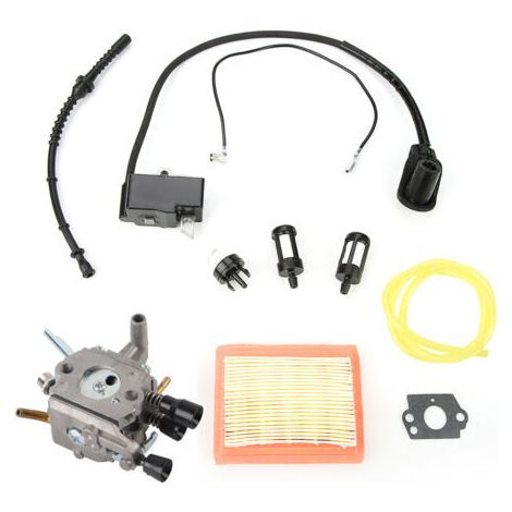 Bobine d'allumage de filtre de carburateur pour débroussailleuse STIHL FS120 120r FS200 FS250 FS300 FS350