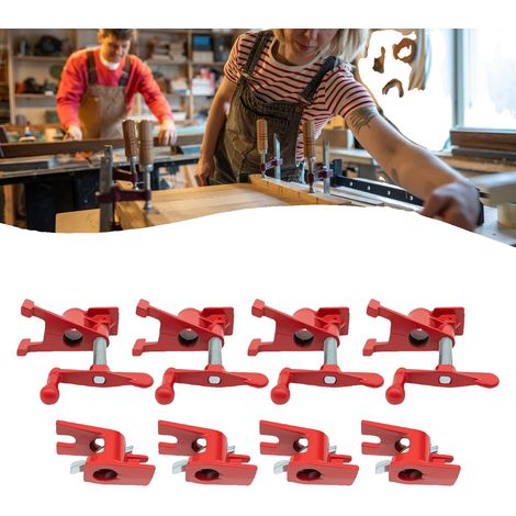 Serre-joints à colle en bois, construction métallique durable, design de poignée ergonomique (1/5)