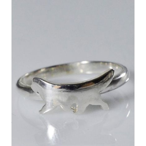 Neufundländer Ring aus Sterlingsilber