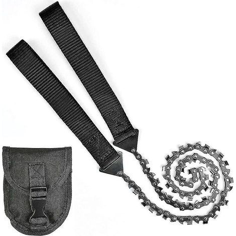 (noir) Scie Main Fermeture Clair Trononneuse Portable Trononneuse 11 Dents Trononneuse Manuelle (1/3)