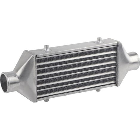 Universeller Turbo-Ladeluftkühler für die Frontmontage, 63 mm Einlassdurchmesser, 300 x 160 x 65 mm, Auto-Tuning-Zubehör, Turbolader-Ladeluftkühler-Halterung, reduziert Ansaugluft (1/5)