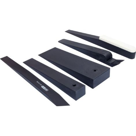 Kstools – Jeu de pinces levier pour baguettes et revêtements – Plastique spécial antichoc – Lot de 5 pièces – Réglage sans endommager les garnitures (1/10)
