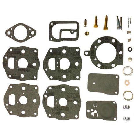 S-giant Kit de réparation de carburateur compatible avec Briggs & Stratton 394502  491539  694056. (1/5)