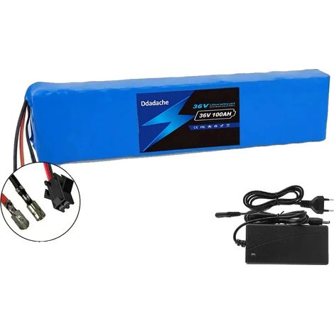 Batterie, capacité 100Ah, compatibilité 36V, Balle-SM (1/2)