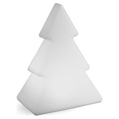 PINUS 100 Albero di Natale a filo con luce LED fredda 6000K per uso esterno. Realizzato in polietilene in Spagna (1/4)
