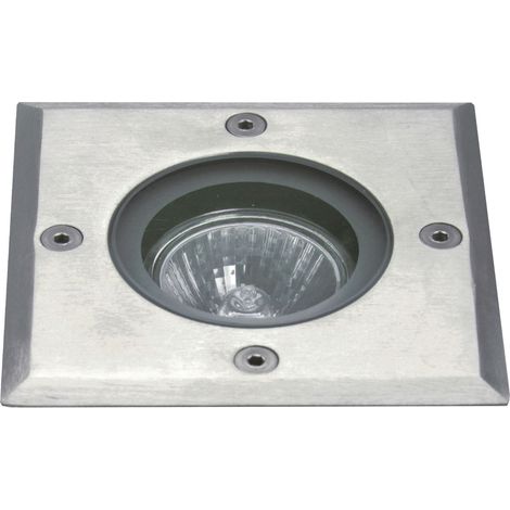 Bodeneinbaustrahlern Bora Square Ip67 Gu10 4.50w Inox