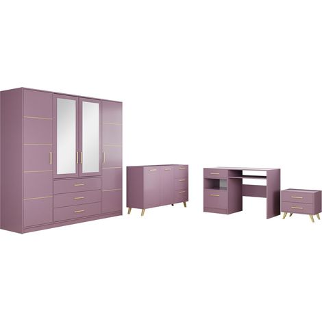 Conjuntos de muebles Rosa I, Púrpura
