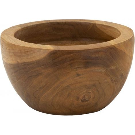 S/TASCHE ERUSI SIMPLE IN TEAK RIC.CM Ø15X9,5 (PEZZI UNICI-NON RIP.IN SERIE)