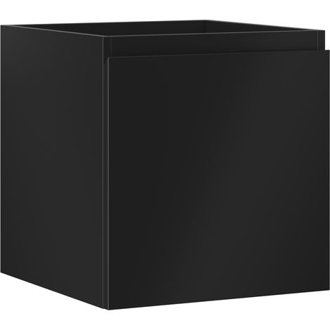 Mexen Orio Badezimmerschrank für Waschtisch 45 cm, 1 Schublade, schwarz matt - 91A10-04547-1-BF71 (1/5)