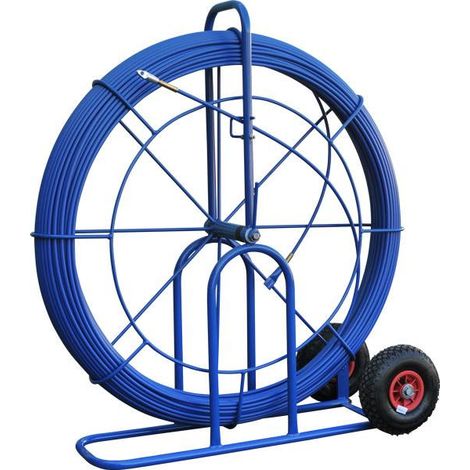 Aiguille 11 mm L 300 M sur grand dévidoir à roues increvables