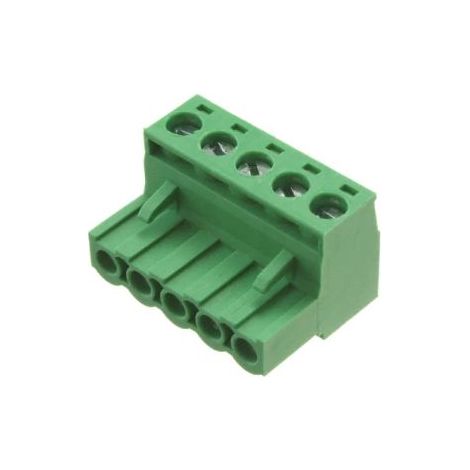 Bornier pour CI RS PRO 5 contacts 1 rangée(s) pas de 5mm ( Prix pour 1 )