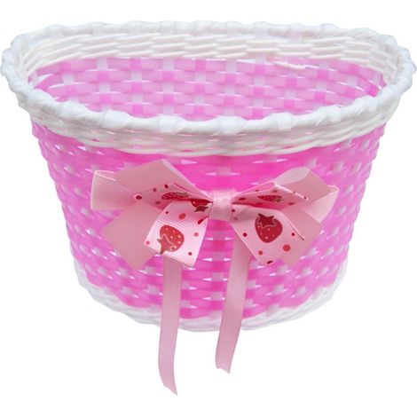 Panier Pour Vélo Enfants - En Plastique Rigide - Compatible Avec Vélos Et Trottinettes - Dimensions 20 X 13 X 11 Cm - Bleu - 1 Pièce (1/5)