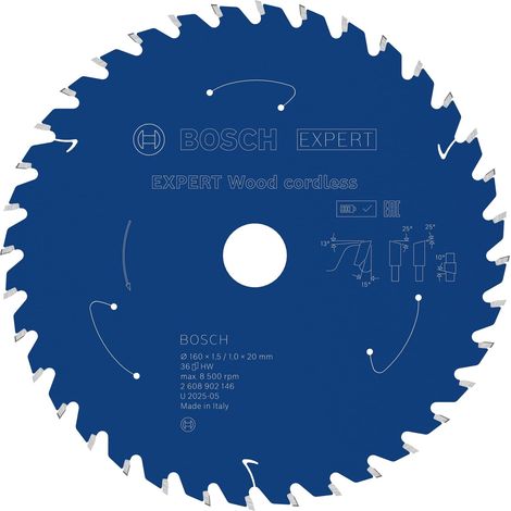 1x Lame de scie circulaire EXPERT Wood Cordless (1/5)