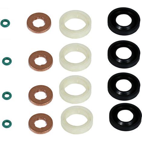 CSPARKV Diesel Injector Seal Kit, 1318562,1314368 Replacement for Citroen Berlingo C2 C3 C4, for 206 1.6HDI 110 2004-ON (1/4)
