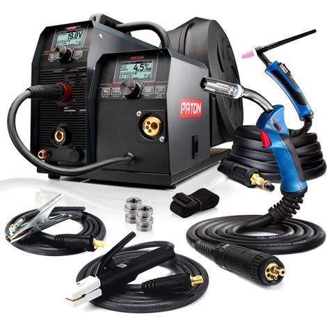 PATON MultiPRO-270-15-4-400V Poste de soudage MIG – Kit 3-en-1 pour MIG, MMA et HF TIG avec dévidoir avancé (1/5)