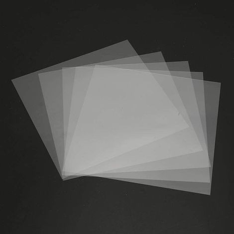 Lot de 20 feuilles de fer à repasser en plastique transparent (1/5)