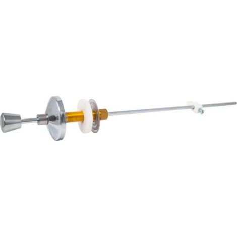 Astina in acciaio cromato per bidet completa di borchia cm 35 AMBRA WATER