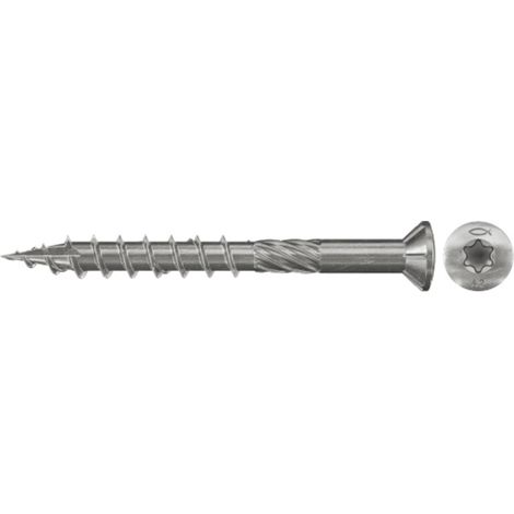 fischer Terrassenschraube 5,0x50 Senkk. A2 TG TX 500 Stk