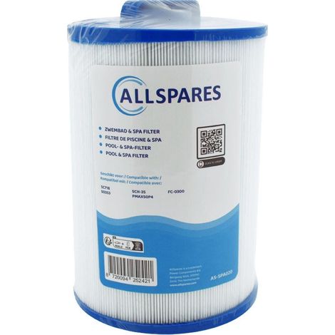 Filtro de agua para spa AllSpares SC718/50353/5CH-35