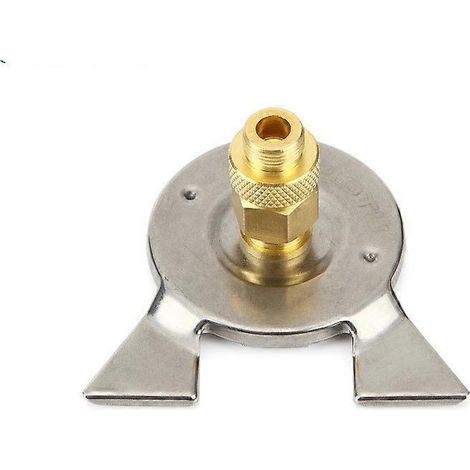 Adaptateur mini-réservoir long pour camping, connecteur externe, tête de fournaise pour convertisseur de remplissage de bouteille de propane (1/5)