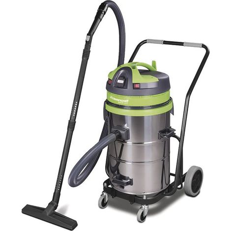 Aspirateur eau et poussière avec mécanisme basculant - 62 litres cuve en acier inoxydable - 2 moteurs 2 kW 230 V - 74,5 dB(A) Cleancraft WETCAT 262 IET (1/5)