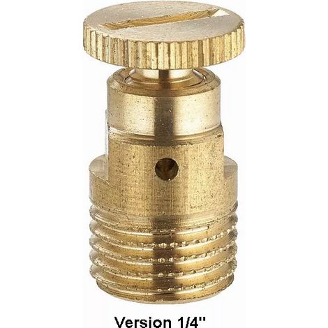 Handrad-Heizkörperentlüfter mit Außengewinde M1/8 (05x10) NOYON & THIEBAULT - 803585