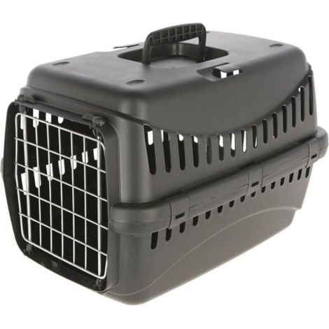 Trasportino - KERBL - Expedion eco - 45 x 30 x 30 cm - Nero - Per cane e gatto