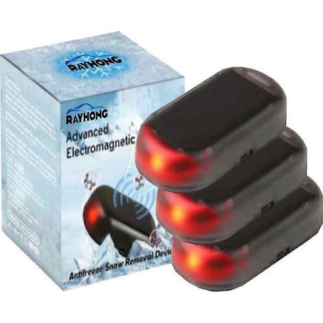 3x Instrument antigel pour voiture. interférence électromagnétique moléculaire. instrument de déneigement. pièces universelles