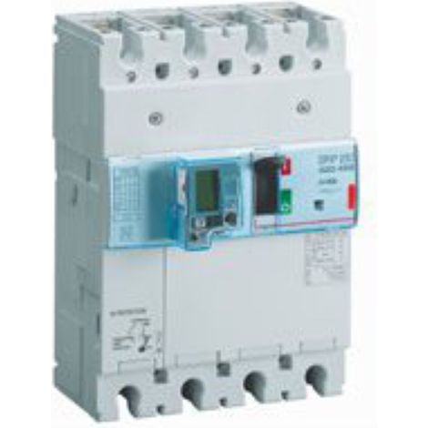 Disjoncteur électronique différentiel avec unité de mesure DPX³250 pouvoir de coupure 36kA 400V - 4P - 40A - LEGRAND