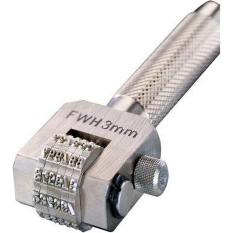 Numeración Compact Marker de 6 ruedas del 0 al 9 (3 mm) GRAVUREM