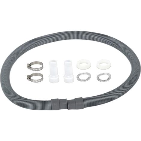 Kit de Raccordement Tuyau de Descente Recuperateur d'eau Pluie, Tuyau de Connexion et Accessoires Montage, Kit Raccordement pour Raccord Bout Eau, Réservoirs d'eau, Barils de Pluie (1/3)