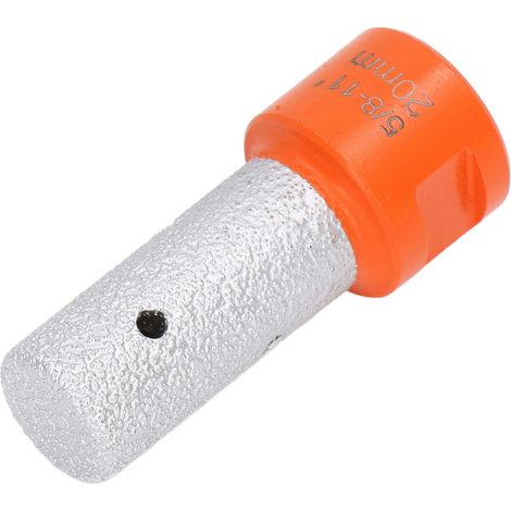Fraise diamantée pour agrandir, tailler et façonner les trous de granit et de quartz, 20 mm / 0,79 po (1/5)