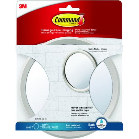 3M BADEZIMMER Antibeschlagspiegel 17 CM Bath35-SN-ES