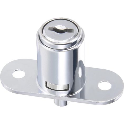 Cylindre Armoire Serrure 3/4" DN Avec 2 Clés Cylindre 23mm L (1/5)