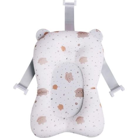 de bain pour nouveau-né, Coussin De Baignoire Bébé,Tapis de Bain Antidérapant Support Siège de Bain Baignoire Bébé pour Douche Pliable Bébé Coussin Flottant de Baignoire pour Nouveau-né
