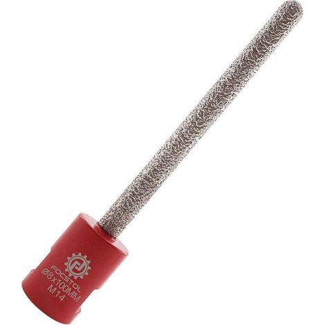 Mörtelfräser Diamant Hakenbohrer Mauerwerk Ziegel M14 8mm x 100mm (1/5)