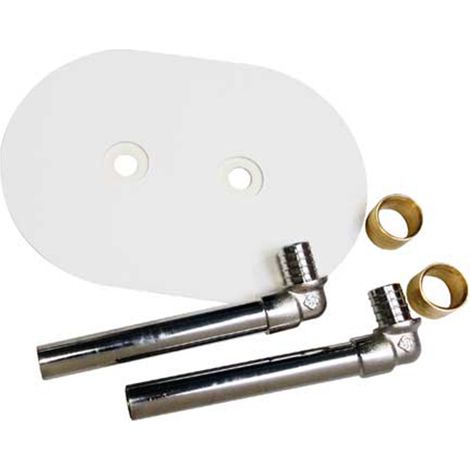 Kit de raccordement double pour radiateur 6 connexions - PER à sertir Ø16 - Somatherm (1/4)