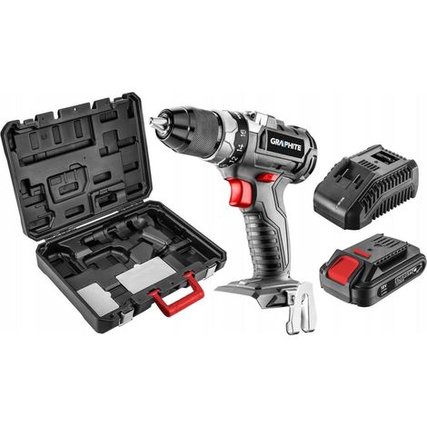 Taladro atornillador Graphite Energy+ 58G019-SET1 (1/2)