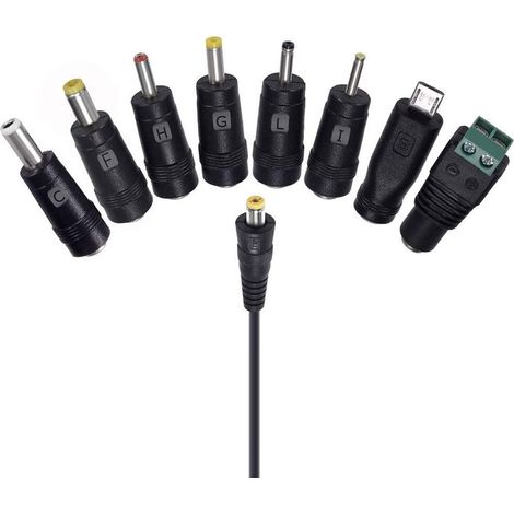 Adjustable Voltage Universal AC DC Adapter, Power Supply for Household Electronics, 3-12V, 30W, with Versatile Adapter Plugs, Suppor (1/5)