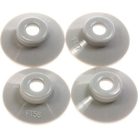 Jeu de 4 pieds gris pour Robot multifonction KENWOOD KW686878